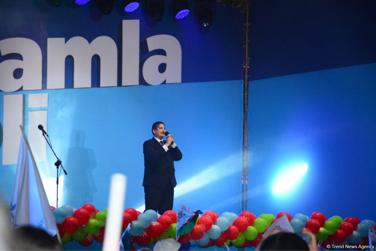 YAP-ın təşkilatçılığı ilə "İlhamla irəli" konsert proqramı keçirilib (FOTO)