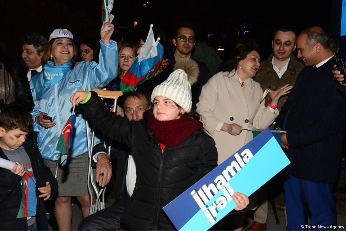 YAP-ın təşkilatçılığı ilə "İlhamla irəli" konsert proqramı keçirilib (FOTO)