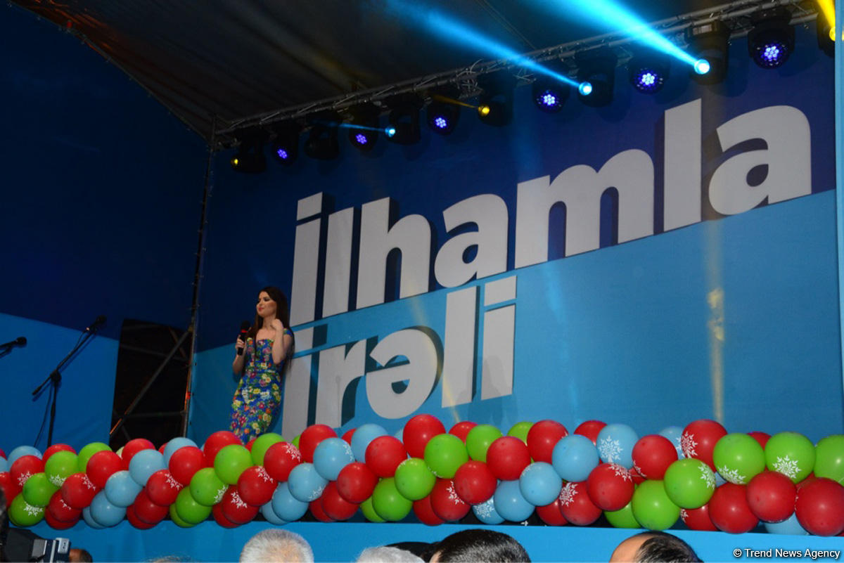 YAP-ın təşkilatçılığı ilə "İlhamla irəli" konsert proqramı keçirilib (FOTO)