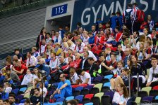 Bakıda batut gimnastikası, ikili mini-batut və tamblinq üzrə Avropa çempionatının birinci günü start götürüb (FOTO)