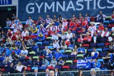 Bakıda batut gimnastikası, ikili mini-batut və tamblinq üzrə Avropa çempionatının birinci günü start götürüb (FOTO)