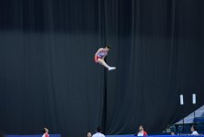 Bakıda batut gimnastikası, ikili mini-batut və tamblinq üzrə Avropa çempionatının birinci günü start götürüb (FOTO)