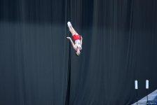 Bakıda batut gimnastikası, ikili mini-batut və tamblinq üzrə Avropa çempionatının birinci günü start götürüb (FOTO)