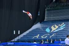 Bakıda batut gimnastikası, ikili mini-batut və tamblinq üzrə Avropa çempionatının birinci günü start götürüb (FOTO)