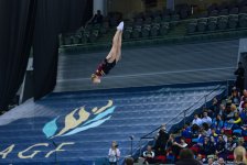 Bakıda batut gimnastikası, ikili mini-batut və tamblinq üzrə Avropa çempionatının birinci günü start götürüb (FOTO)