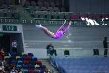 Bakıda batut gimnastikası, ikili mini-batut və tamblinq üzrə Avropa çempionatının birinci günü start götürüb (FOTO)
