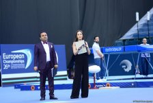 Bakıda batut gimnastikası, ikili mini-batut və tamblinq üzrə Avropa çempionatının birinci günü start götürüb (FOTO)