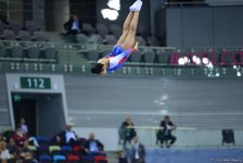 Bakıda batut gimnastikası, ikili mini-batut və tamblinq üzrə Avropa çempionatının birinci günü start götürüb (FOTO)