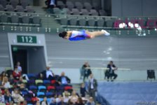 Bakıda batut gimnastikası, ikili mini-batut və tamblinq üzrə Avropa çempionatının birinci günü start götürüb (FOTO)