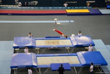 Bakıda batut gimnastikası, ikili mini-batut və tamblinq üzrə Avropa çempionatının birinci günü start götürüb (FOTO)