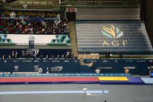 Bakıda batut gimnastikası, ikili mini-batut və tamblinq üzrə Avropa çempionatının birinci günü start götürüb (FOTO)