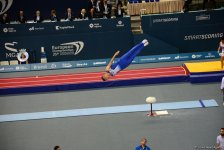 Bakıda batut gimnastikası, ikili mini-batut və tamblinq üzrə Avropa çempionatının birinci günü start götürüb (FOTO)