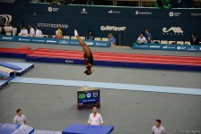Bakıda batut gimnastikası, ikili mini-batut və tamblinq üzrə Avropa çempionatının birinci günü start götürüb (FOTO)