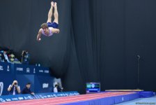 Azərbaycan gimnastı Avropa çempionatının tamblinq yarışlarında finala çıxıb (FOTO)