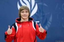 Azərbaycan gimnastı Avropa çempionatının tamblinq yarışlarında finala çıxıb (FOTO)