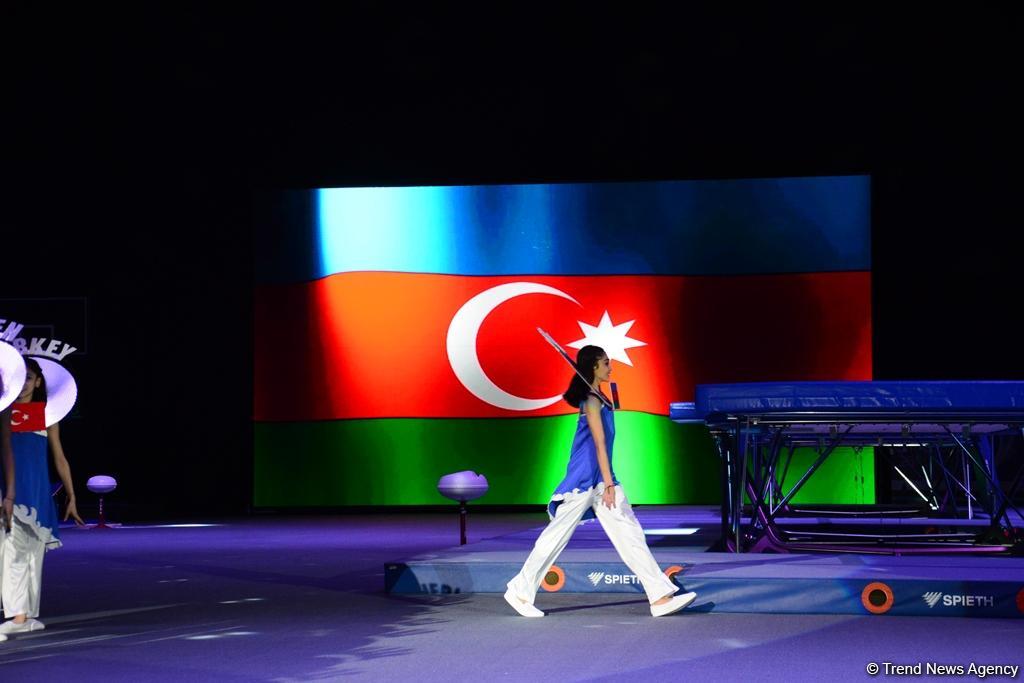 Bakıda batut gimnastikası, ikili mini-batut və tamblinq üzrə 26-cı Avropa çempionatının açılış mərasimi  keçirilib (FOTO)