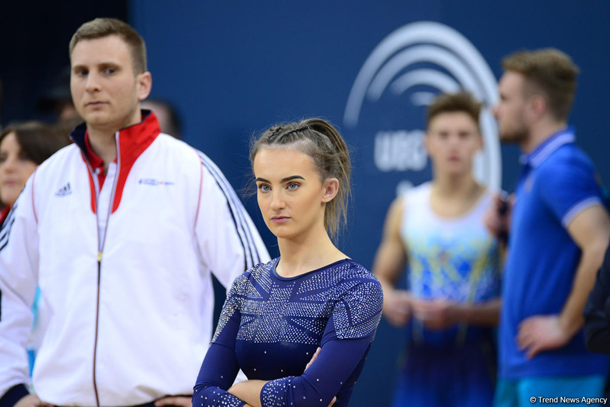 Bakıda batut gimnastikası, ikili mini-batut və tamblinq üzrə Avropa çempionatının birinci günü start götürüb (FOTO)