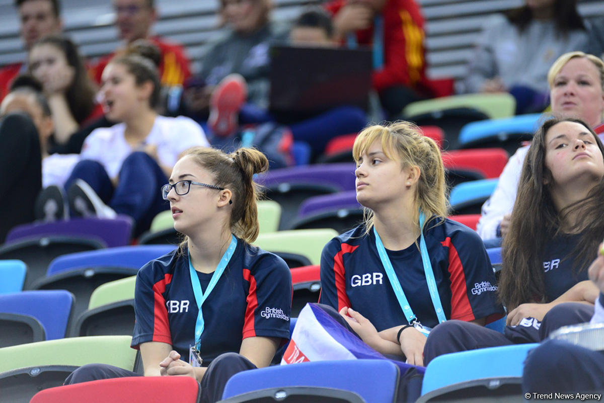 Bakıda batut gimnastikası, ikili mini-batut və tamblinq üzrə Avropa çempionatının birinci günü start götürüb (FOTO)
