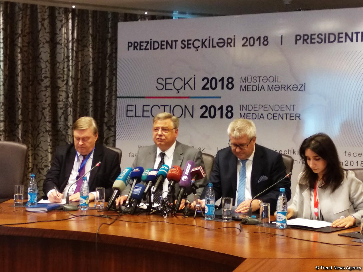 ECR missiyası: Səslərin sayılması peşəkarcasına, düzgün və şəffaf şəkildə aparılıb