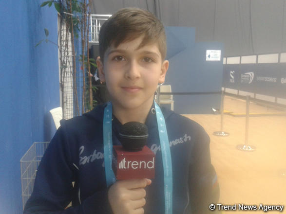 Azərbaycanlı gimnast Avropa çempionatındakı çıxışından razıdır