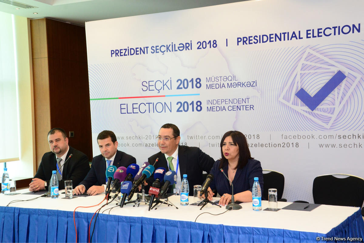 Rumıniya nümayəndə heyəti: Azərbaycanda prezident seçkiləri Avropa standartlarına uyğun keçirildi