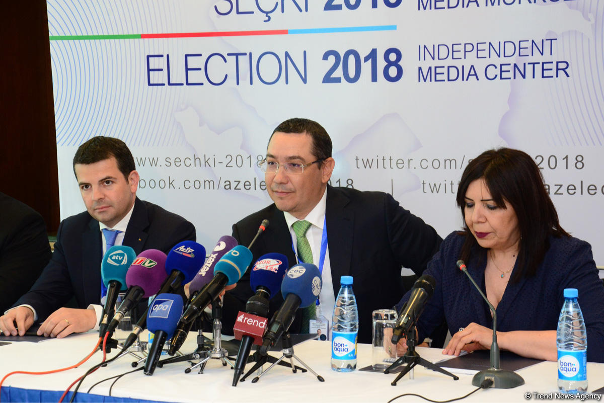 Rumıniya nümayəndə heyəti: Azərbaycanda prezident seçkiləri Avropa standartlarına uyğun keçirildi