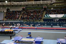 Bakıda batut gimnastikası, ikili mini-batut və tamblinq üzrə Avropa çempionatı davam edir (FOTO)