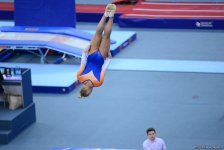 Bakıda batut gimnastikası, ikili mini-batut və tamblinq üzrə Avropa çempionatı davam edir (FOTO)