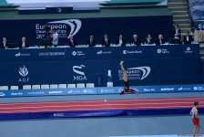 Bakıda batut gimnastikası, ikili mini-batut və tamblinq üzrə Avropa çempionatı davam edir (FOTO)
