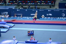 Bakıda batut gimnastikası, ikili mini-batut və tamblinq üzrə Avropa çempionatı davam edir (FOTO)