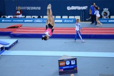 Bakıda batut gimnastikası, ikili mini-batut və tamblinq üzrə Avropa çempionatı davam edir (FOTO)