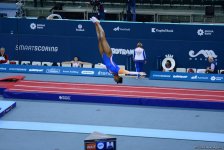 Bakıda batut gimnastikası, ikili mini-batut və tamblinq üzrə Avropa çempionatı davam edir (FOTO)