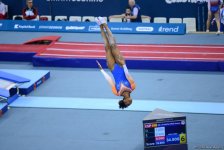Bakıda batut gimnastikası, ikili mini-batut və tamblinq üzrə Avropa çempionatı davam edir (FOTO)