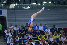 Bakıda batut gimnastikası, ikili mini-batut və tamblinq üzrə Avropa çempionatı davam edir (FOTO)
