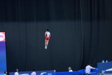 Bakıda batut gimnastikası, ikili mini-batut və tamblinq üzrə Avropa çempionatı davam edir (FOTO)