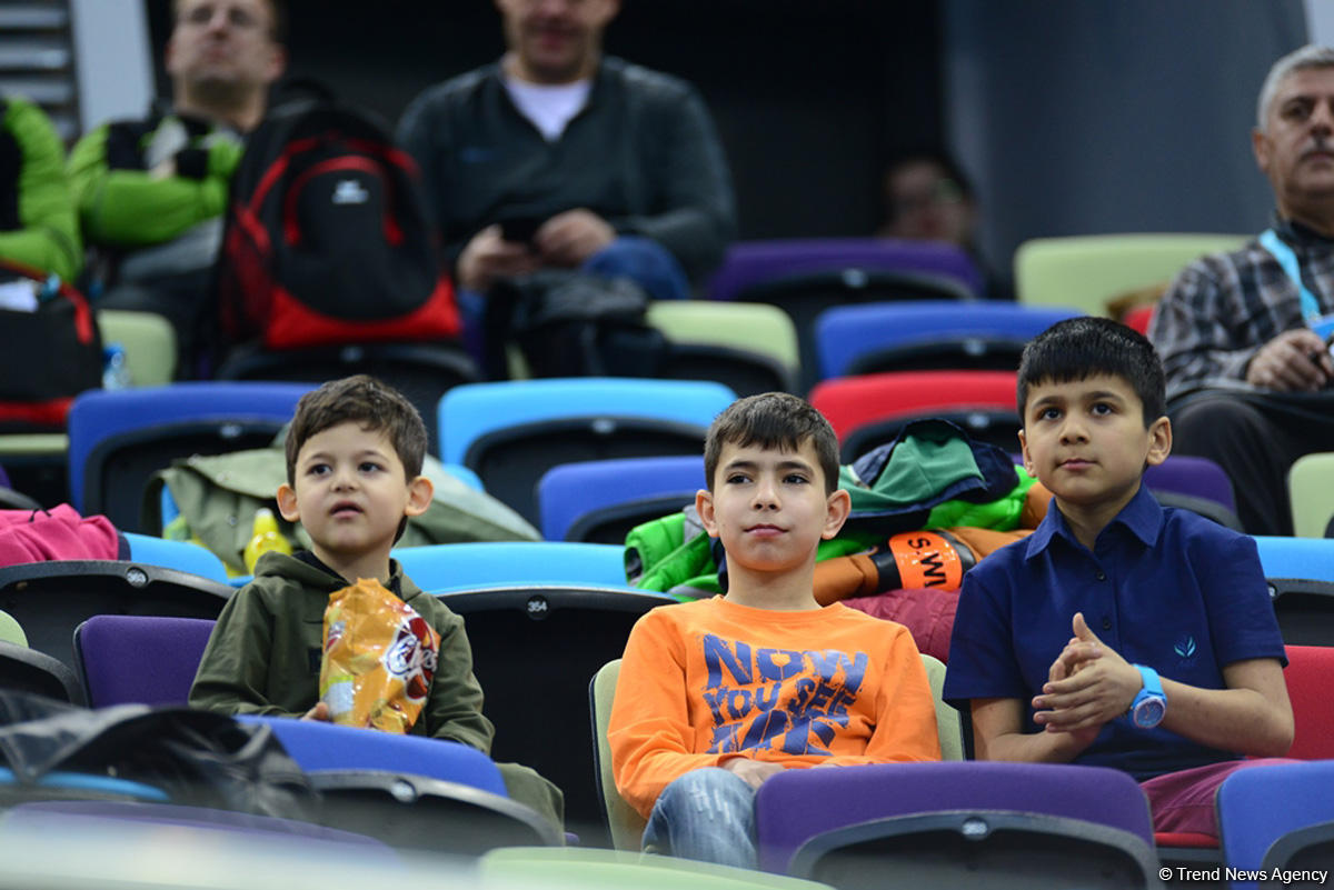 Bakıda batut gimnastikası, ikili mini-batut və tamblinq üzrə Avropa çempionatı davam edir (FOTO)
