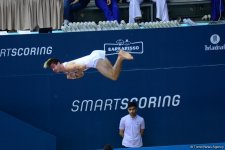 Bakıda batut gimnastikası və tamblinq üzrə Avropa çempionatında son yarış günü başladı (FOTO)