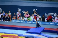 Bakıda batut gimnastikası və tamblinq üzrə Avropa çempionatında əsrarəngiz anların FOTOLARI