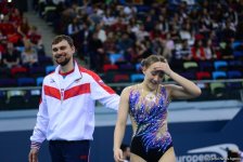 Bakıda batut gimnastikası və tamblinq üzrə Avropa çempionatında əsrarəngiz anların FOTOLARI