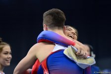 Bakıda batut gimnastikası və tamblinq üzrə Avropa çempionatında əsrarəngiz anların FOTOLARI