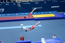 Bakıda batut gimnastikası və tamblinq üzrə Avropa çempionatında əsrarəngiz anların FOTOLARI