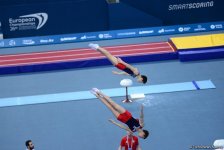 Bakıda batut gimnastikası və tamblinq üzrə Avropa çempionatında əsrarəngiz anların FOTOLARI