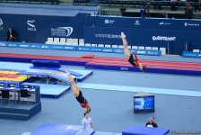 Bakıda batut gimnastikası və tamblinq üzrə Avropa çempionatında əsrarəngiz anların FOTOLARI