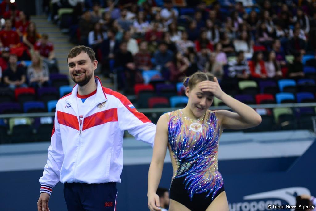 Bakıda batut gimnastikası və tamblinq üzrə Avropa çempionatında əsrarəngiz anların FOTOLARI