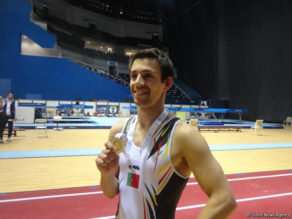 Portuqaliyalı gimnast: Bakıda Avropa Çempionatında çıxış etməkdən xoşbəxtəm
