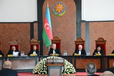 Konstitusiya Məhkəməsi Plenumu prezident seçkilərinin nəticələrini təsdiqlədi, İlham Əliyev Azərbaycan Prezidenti elan edildi (FOTO) (YENİLƏNİB-4)