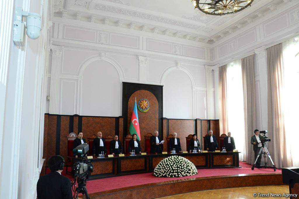 Konstitusiya Məhkəməsi Plenumu prezident seçkilərinin nəticələrini təsdiqlədi, İlham Əliyev Azərbaycan Prezidenti elan edildi (FOTO) (YENİLƏNİB-4)