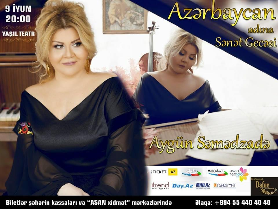 Aygün Səmədzadə ən son lentə alınan mahnılarından birini təqdim edib (VİDEO)