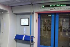 Prezident İlham Əliyev paytaxta gətirilən yeni metro qatarlarında yaradılan şəraitlə tanış olub (FOTO) (YENİLƏNİB)