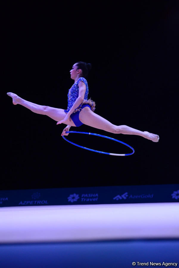 Azərbaycan gimnastı "AGF Junior Trophy"də halqayla hərəkətlərdə bürünc medal qazanıb (FOTO)
